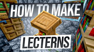 How to Make a Lectern in Minecraft  Scalacube [upl. by Yul374]