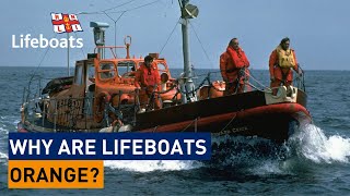 Why are RNLI lifeboats orange [upl. by Devora]