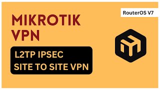 How to set up MikroTik L2TP IPSec site to site VPN  MikroTik configuration Tutorial Step by Step [upl. by Ahsyak579]