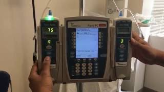 Staff Training Alaris IV Pump Settings for RH Preeclamppsia [upl. by Kingsly78]