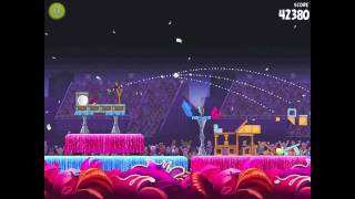 Angry Birds Rio Level 18 83 Carnival Upheaval 3 Star Walkthrough [upl. by Romine]