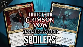 NEW COMMANDERS FROM CRIMSON VOW  Vampire amp Spirit Tribal Decks  Shorts [upl. by Nauwtna]