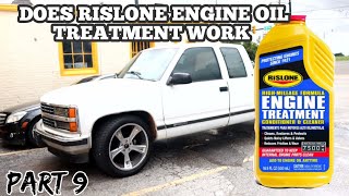 DOES RISLONE ENGINE OIL TREATMENT WORK [upl. by Twum780]