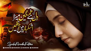 Syeda Areeba Fatima  Dil Hay Ghamgeen Mera  Heart Touching Dua  Labaik Ya Aqsa  Track Palestine [upl. by Lenni]