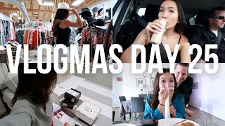 CHRISTMAS EVE and FIRST DAY BACK IN THE STATES  VLOGMAS 2023 [upl. by Nirej]