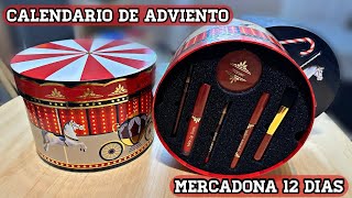 CALENDARIO DE ADVIENTO MERCADONA 12 Dias  Kystutorial [upl. by Enimrac212]