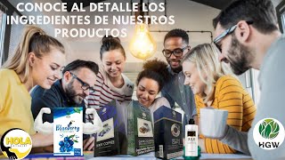 Entiende los beneficios de cada uno de los ingredientes de los productos de HGW By Edgar González [upl. by Eisenstark]