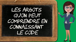 Argots à clef  verlan javanais largonji louchébem… modification de mots 44 [upl. by Ahsitaf451]