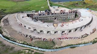 Fort Gilkicker forts history gosport dronevideo djimavic3pro [upl. by Ttelracs256]