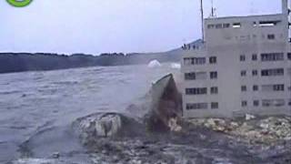 Amazing Japan Tsunami Earthquake Footage [upl. by Karrie]