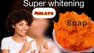 Super whitening Molato soap for 34 shades whitening  smoothglow strong [upl. by Eckhardt]