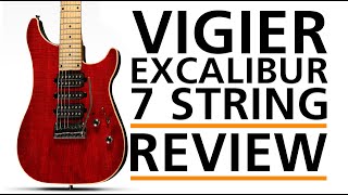 Vigier Excalibur Special 7 String Guitar Review With Tom Quayle Guitar Interactive [upl. by Pattison]