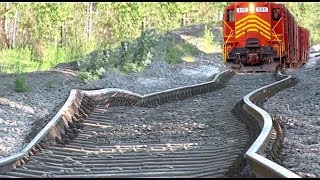 Extreme Train Railway Tracks Replacement Modern Technology  Amazing Rail Building Machines 2021 [upl. by Josh]