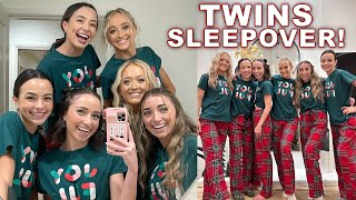 Twins Sleepover Ft Rybka Twins Brooklyn and Bailey  Merrell Twins [upl. by Nnil758]