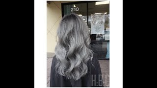 Redken grey tone with shadow root [upl. by Grizelda981]