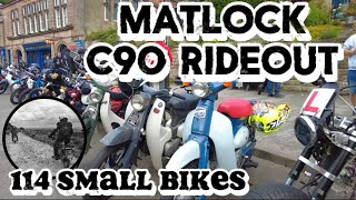 SMALL BIKES BIG ADVENTURES  MATLOCK C90 RIDE 2024  SBBA [upl. by Ameh]