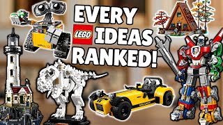 Ranking EVERY Lego Ideas Set [upl. by Kcirtap537]