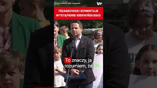 Trzaskowski ocenił nietypowe wystąpienie Kierwińskiego [upl. by Reisch576]