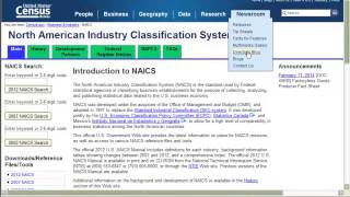 How to Find NAICS and SIC Codes [upl. by Ligriv]