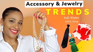 Fashion Trends Fall Winter 20232024  Accessories and Jewelry Trends [upl. by Riggall831]