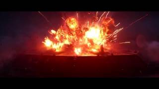 Star Wars The Force Awakens Entire Space Battle HD [upl. by Drofiar738]