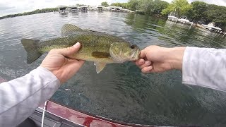 Okoboji Summer Bass Fishing [upl. by Aneeres]