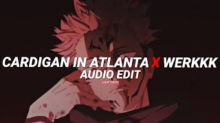 rocking a cardigan in Atlanta x werkkk  Lil shordie scott tisakorean edit audio [upl. by Nimaj]