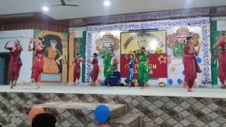 JAWAHAR NAVODAYA VIDYALAYA HATTA DAMOH MIGRATION GIRLS DANCE ❤️ [upl. by Ailedroc345]