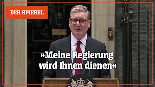 Regierungswechsel in Großbritannien Der neue Premierminister Keir Starmer  DER SPIEGEL [upl. by Aremahs]