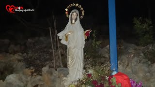 Medjugorje Today live from the Apparition Hill at Blue Cross [upl. by Uy]