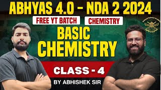 NDA Chemistry  Basic Chemistry For NDA  Science For NDA  Target NDA 2 2024  Learn With Sumit [upl. by Kall]