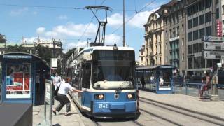 Straßenbahn München  Der Typ R22 [upl. by Tate]