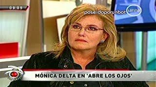 Monica Delta llora en Abre los Ojos Beto Ortiz 310812 [upl. by Rramaj]