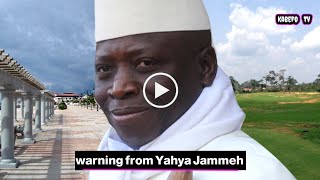 Yahya Jammeh message to Gambia [upl. by Wojcik35]