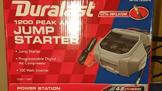 Duralast 1200 Peak Amps Jump Starter [upl. by Rhyne380]