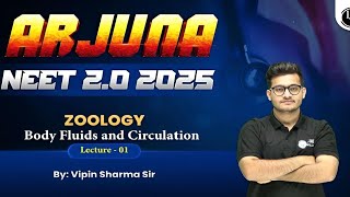 Body Fluids And Circulation  Lecture 01  By Vipin Sharma Sir  Zoology [upl. by Eedebez]