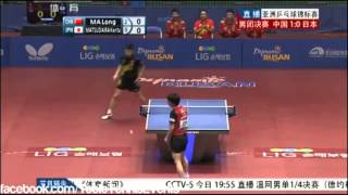 Ma Long Vs Kenta Matsudaira Final 2 Asian Championships 2013 [upl. by Blockus]