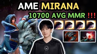 Solar Flare 100 Attack Speed  Damage MIRANA Carry 🔥 Insane By AME  Dota 2 [upl. by Anitap]