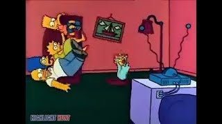 The Simpsons  S02E08  Bart the Daredevil Couch Gag [upl. by Aisereht348]