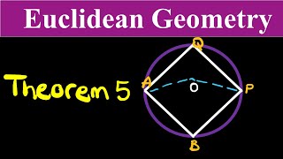 Euclidean Circle Geometry Theorem 5 [upl. by Gary]