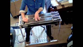 Highway 40 Blues  Pedal Steel Solo [upl. by Htiffirg]