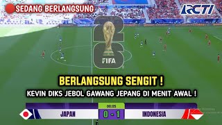 🔴LIVE  JAM TAYANG BERUBAH  INDONESIA VS JEPANG MATCH KE 5 GRUP C KUALIFIKASI PIALA DUNIA 2026 Ilu [upl. by Nahgaem]