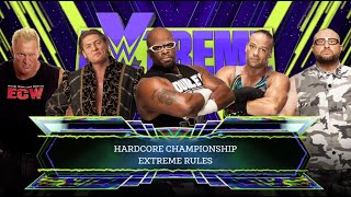 WWE 2K24 DVon vs RVD vs William Regal vs Bubba Ray vs The Sandman quotWWE Hardcore Championshipquot [upl. by Lane]