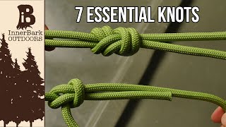 7 Essential Knots You Need To Know [upl. by Llenrrad]