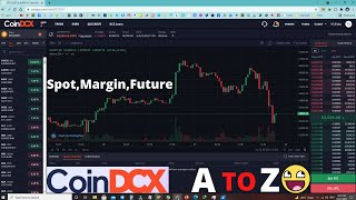 Beginners Guide To CoinDCX Website  Buy amp Sell  Spot  Margin  Future  Portfolio  Order [upl. by Malkin]