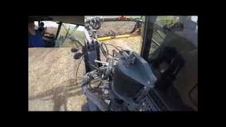 Hagie STS 10 Sprayer  Auto Steering Test [upl. by Rosmarin]