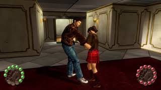 Shenmue II secret battle Ryo versus Izumi PS4 [upl. by Aerdua672]