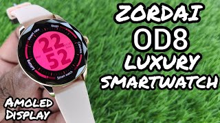 Zordai Od8 Womens Smartwatch Amoled display 38mm [upl. by Spain139]