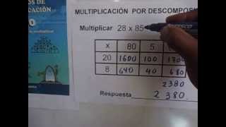 Multiplicación por Descomposición [upl. by Llen433]