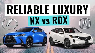 2024 Lexus NX 350 VS Acura RDX  Reliable Luxury SUV Comparison Review [upl. by Kilgore327]